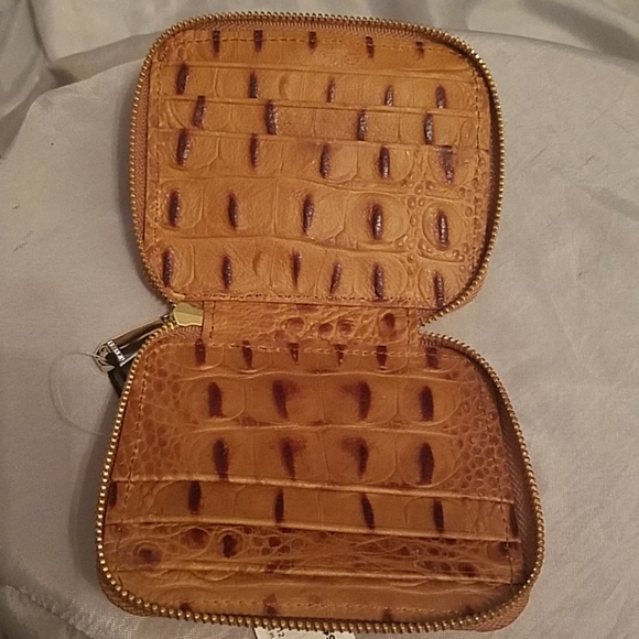 Brahmin Bags Brahmin Travel Wallet Zip Around Brown Nwt Poshmark